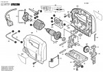 Bosch 0 603 380 003 Pst 650 Jig Saw 230 V / Eu Spare Parts